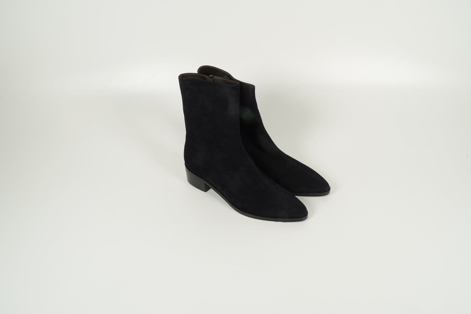 Stiefelette Blau