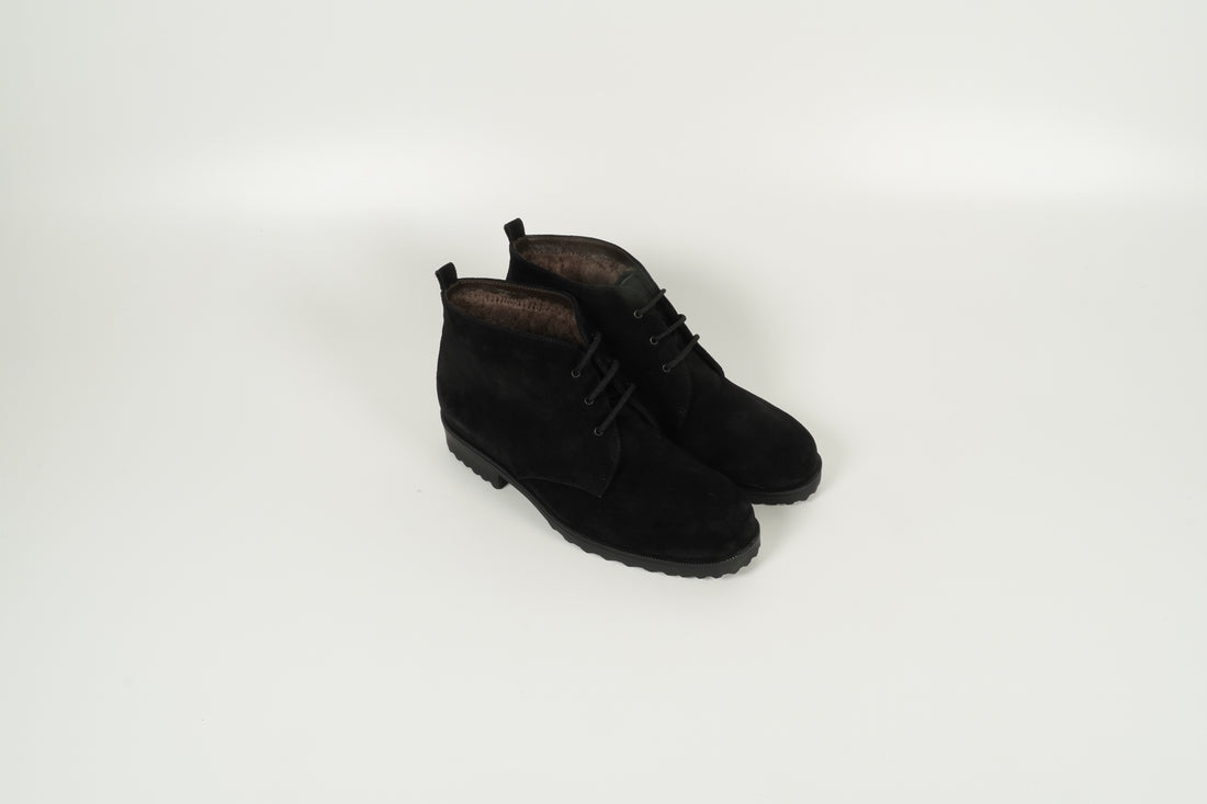 Ankle Boots Lined Black