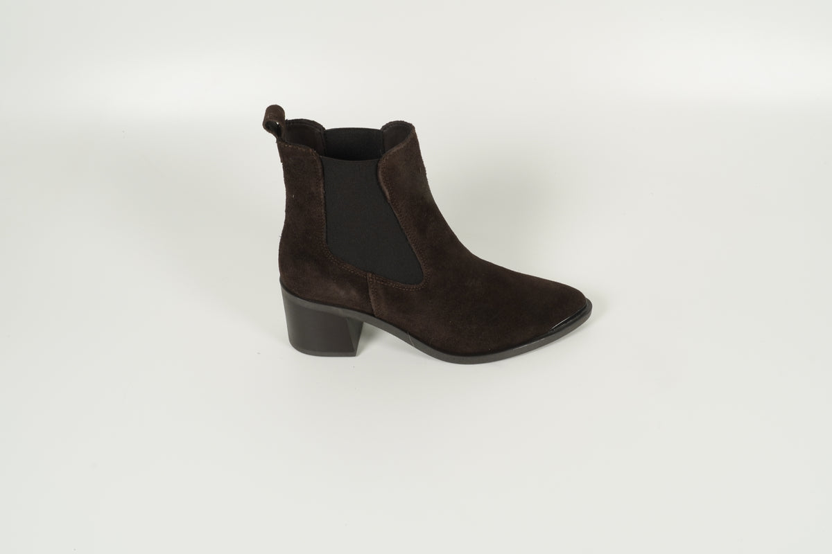 Bottine marron