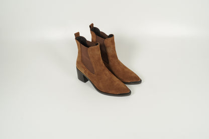 Stiefelette Braun