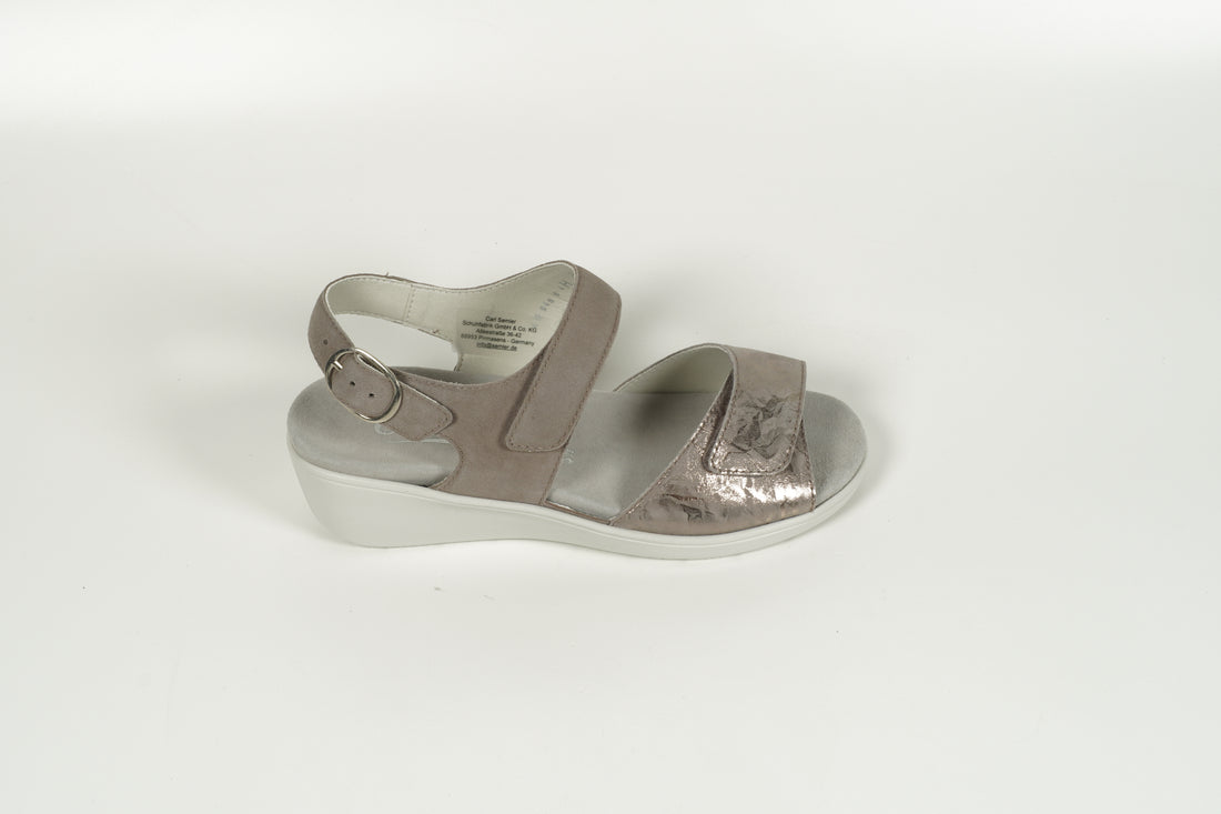Sandale Grau