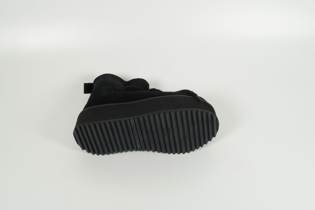 Plateau Boot Schwarz