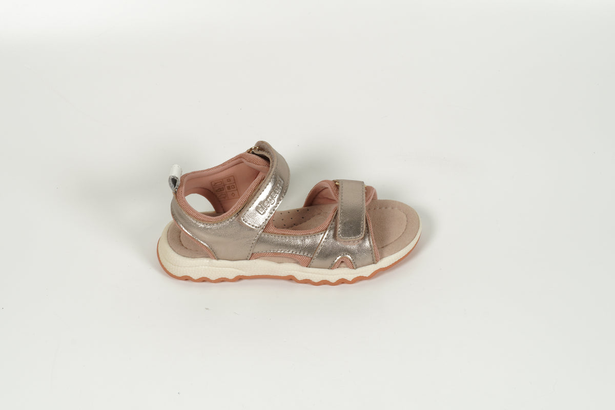 Sandales pour enfants dorées