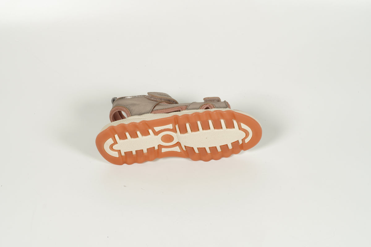 Sandales pour enfants dorées