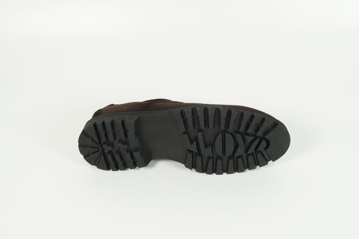 Schnürschuh Braun