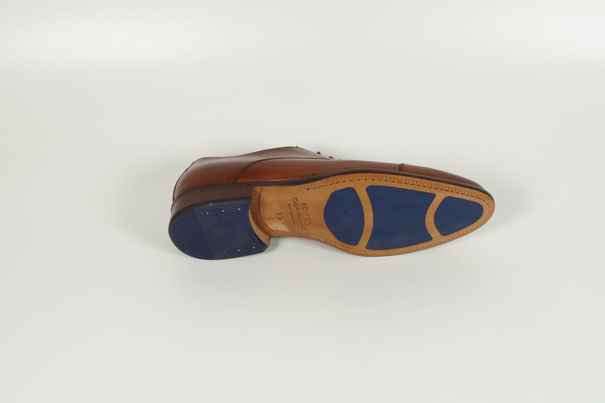 Chaussure à lacets marron