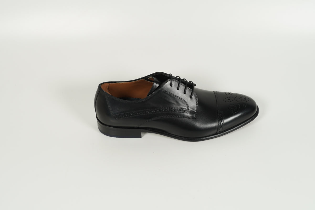Chaussure à lacets noire