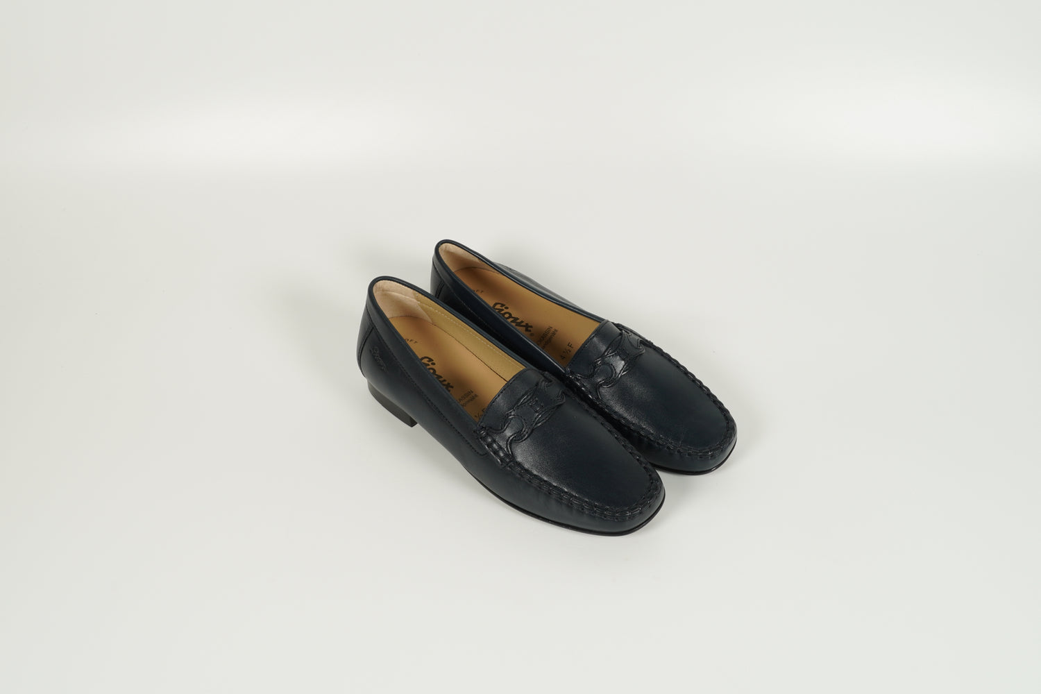 Moccasin Blau