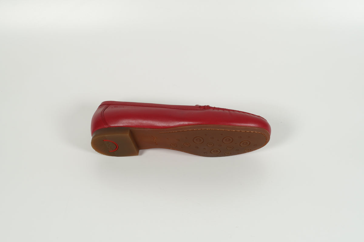 Mocassin rouge
