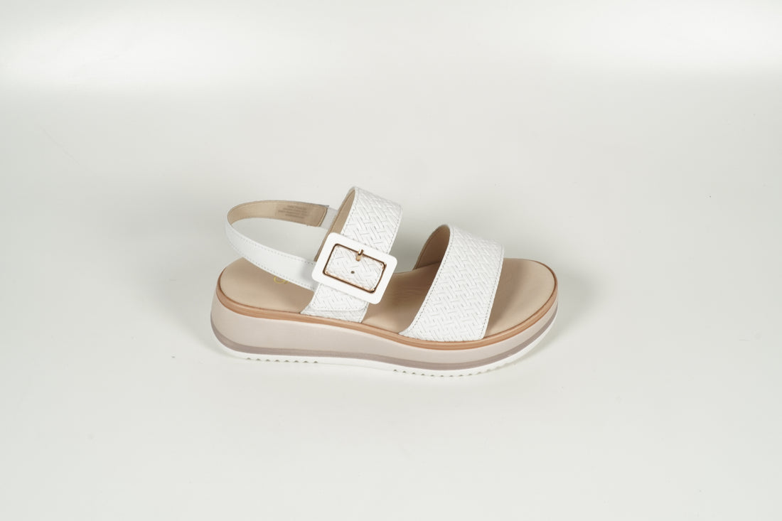 Sandale Weiss