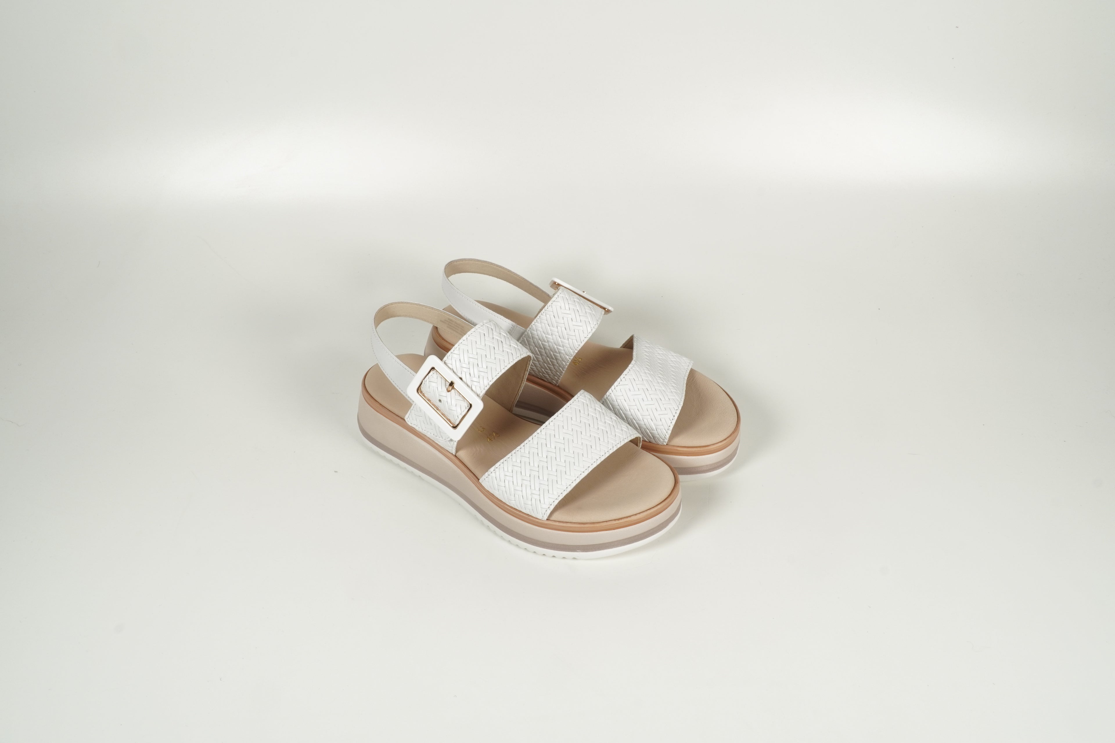 Sandale Weiss