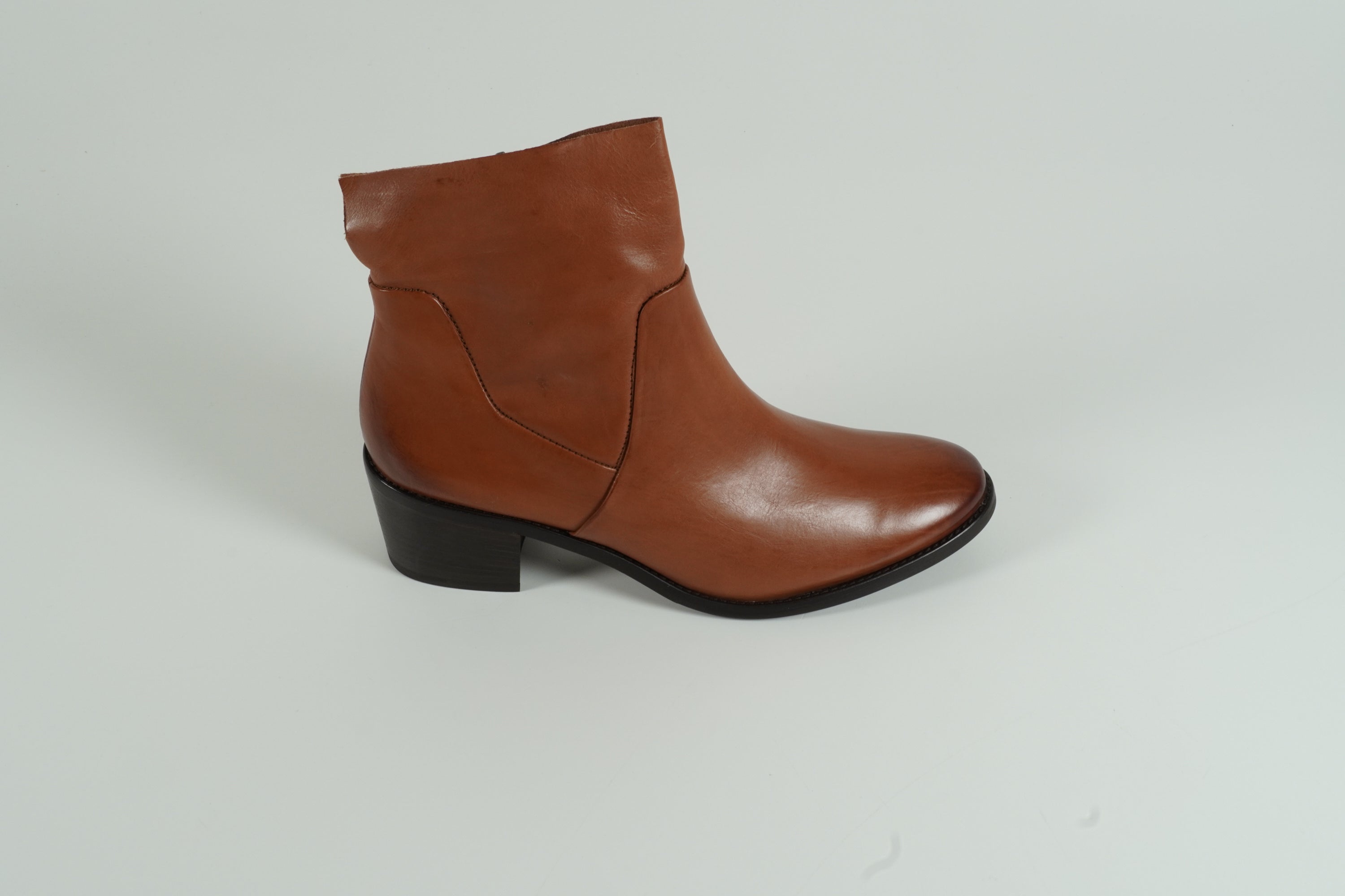 Bottines marron