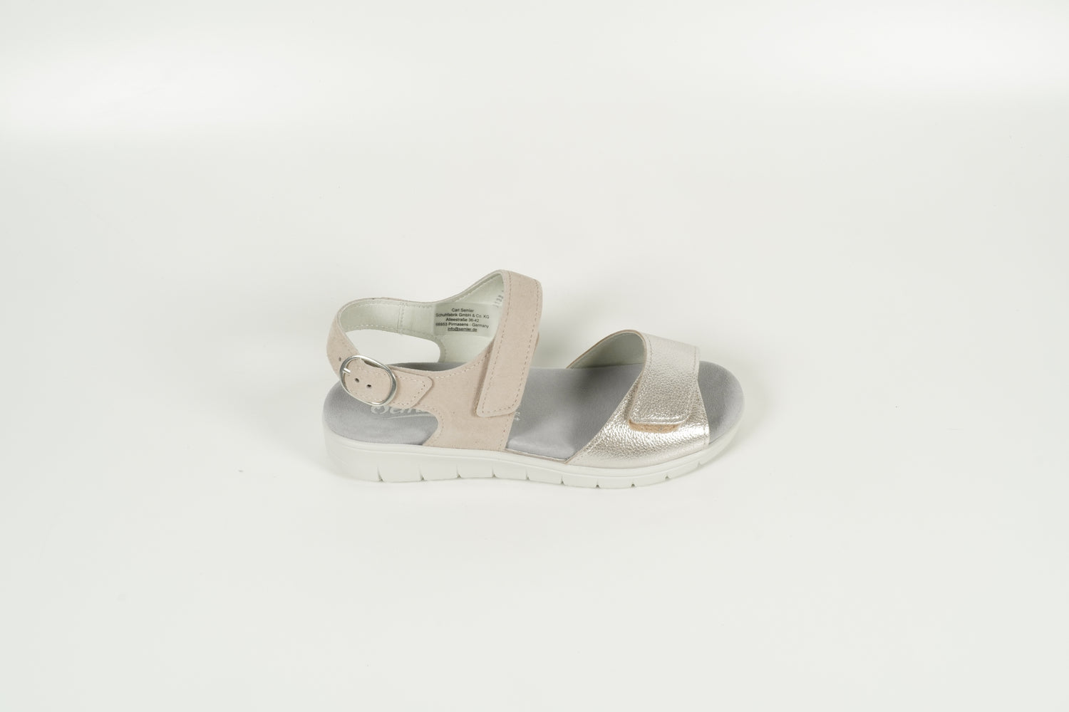 Sandale Silber
