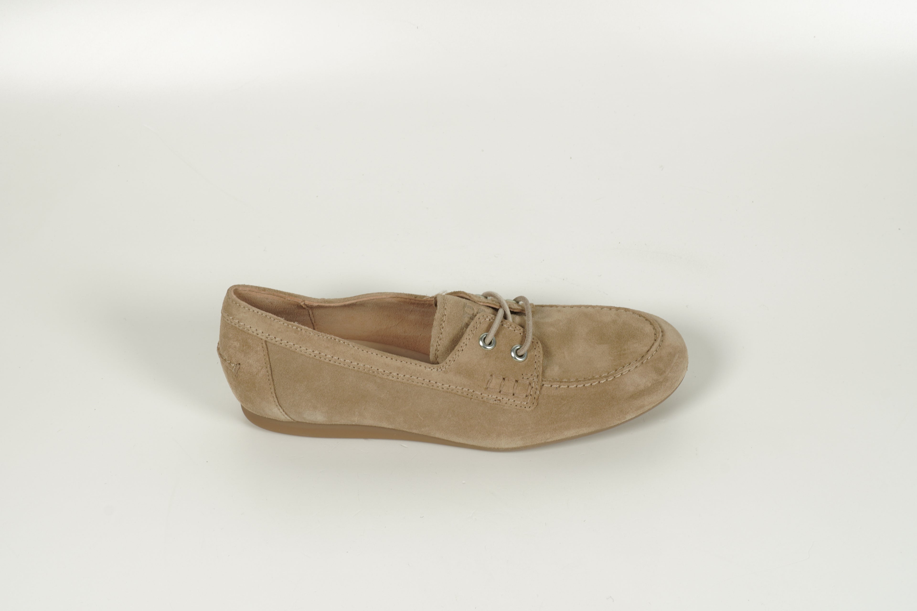 Schnürschuh Beige