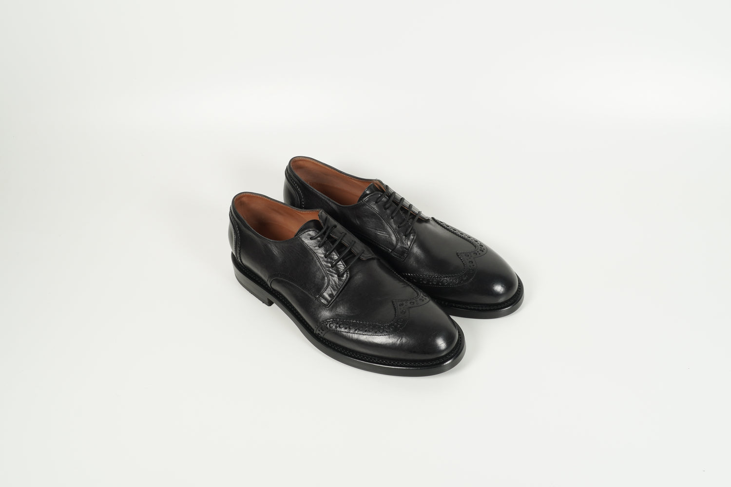 Schnürschuh Schwarz