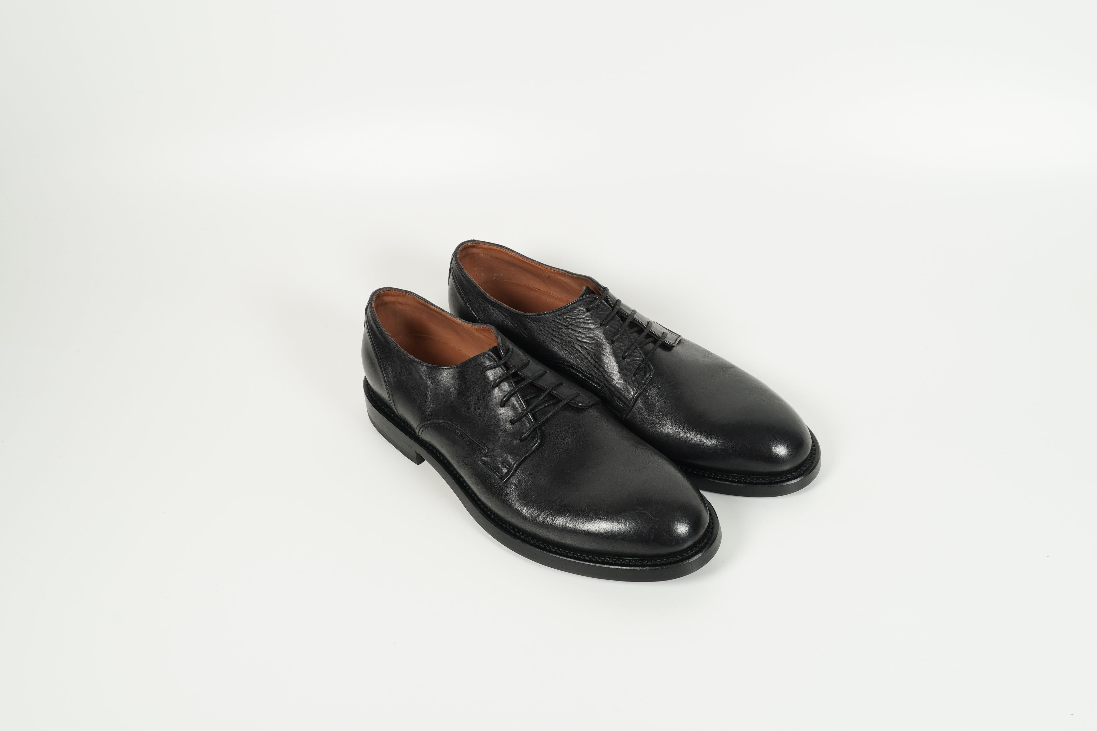 Schnürschuh Schwarz