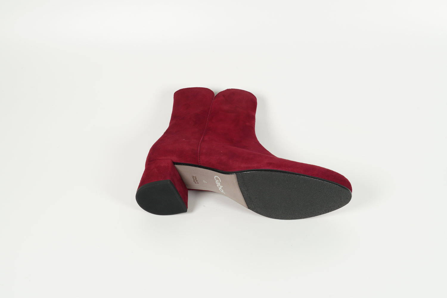 ankle boots red