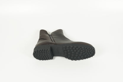 Stiefelette gefüttert Braun