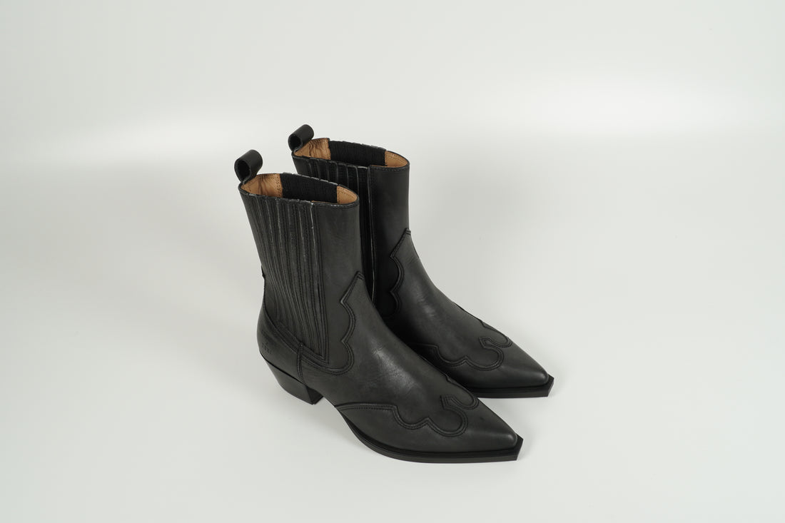 ankle boots black