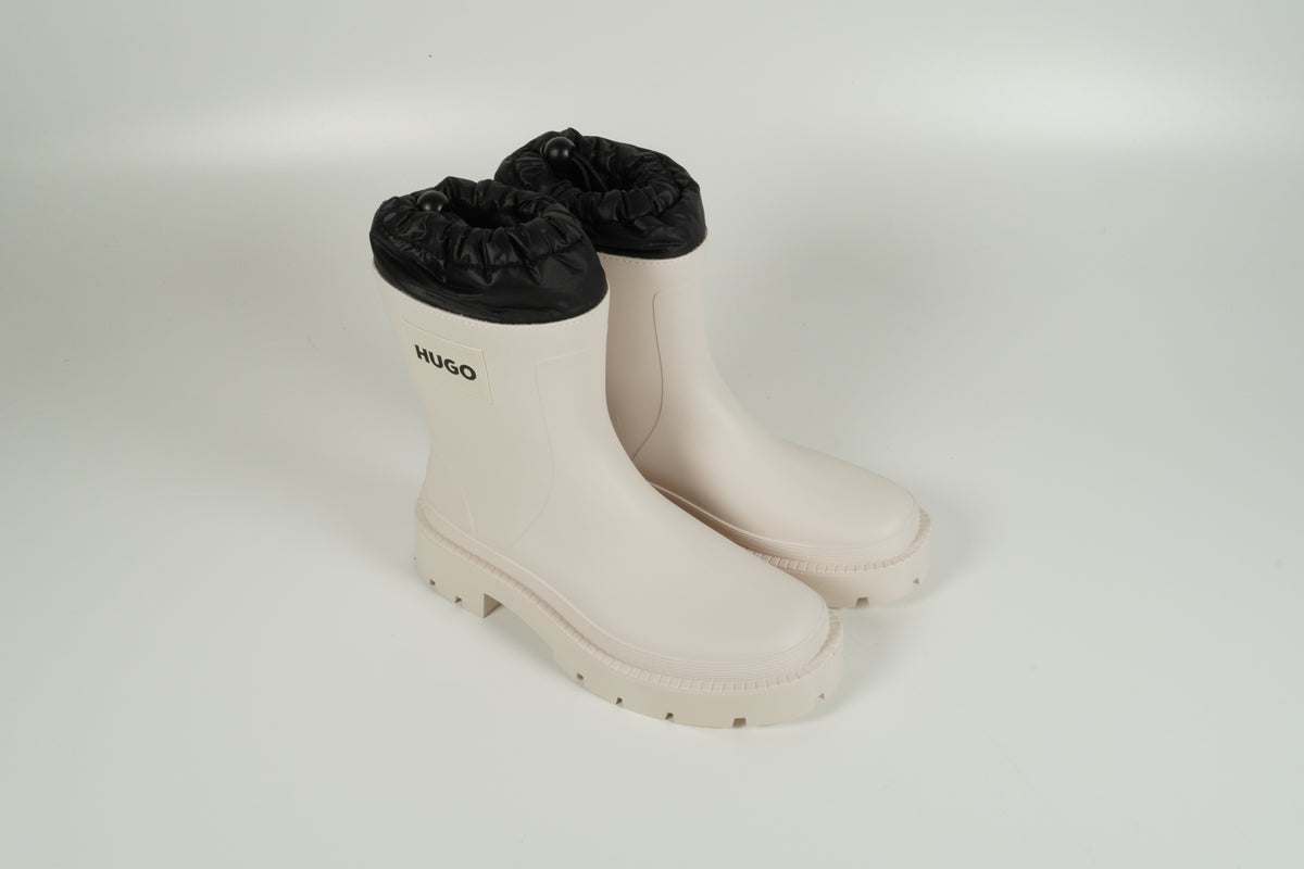 Hugo Boss Gummistiefel Weiss