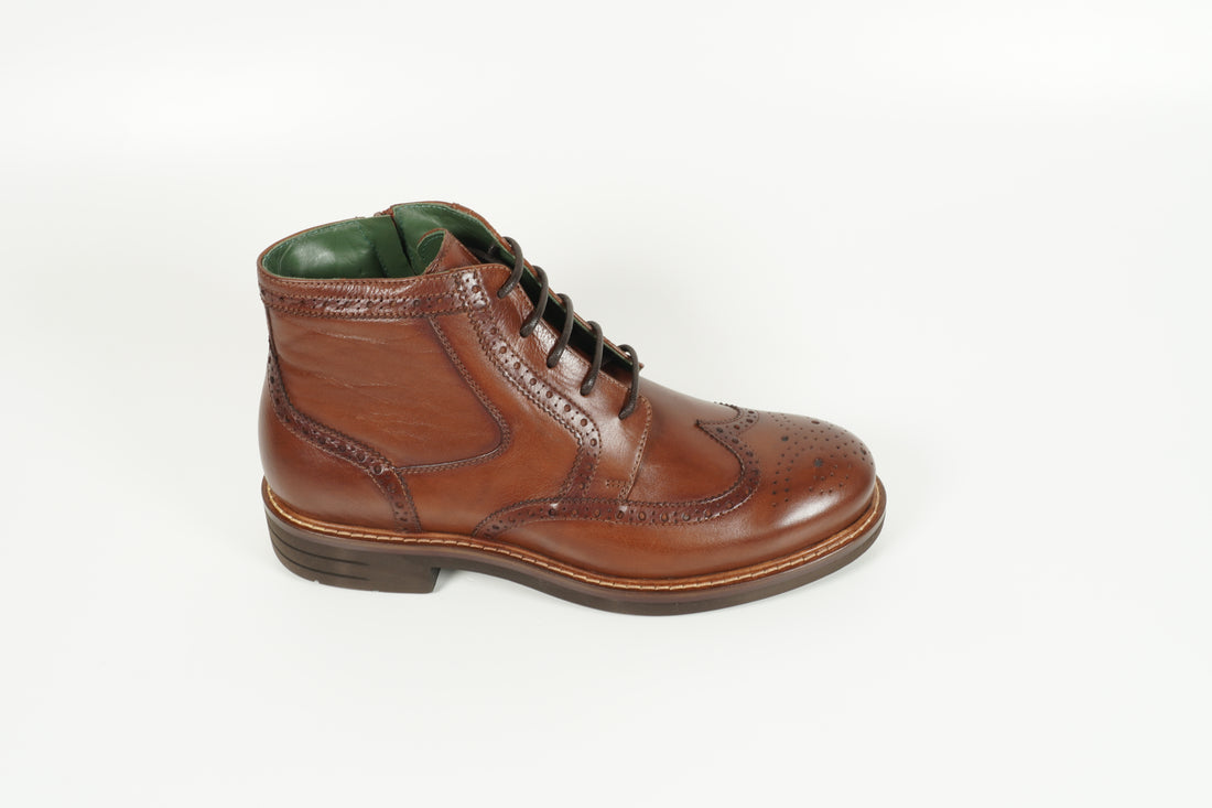 Stiefelette Braun