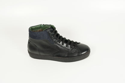 Schnürschuh Schwarz