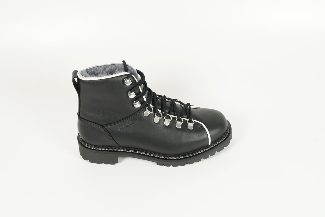 Boot Retro Schwarz