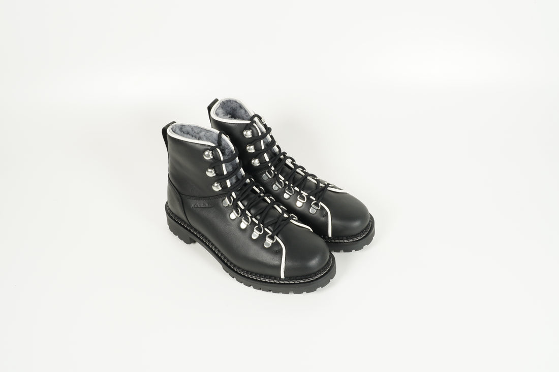Boot Retro Schwarz