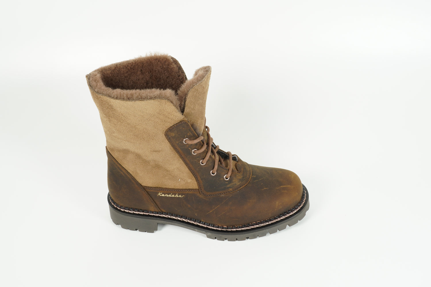 Boot Fiesch Braun