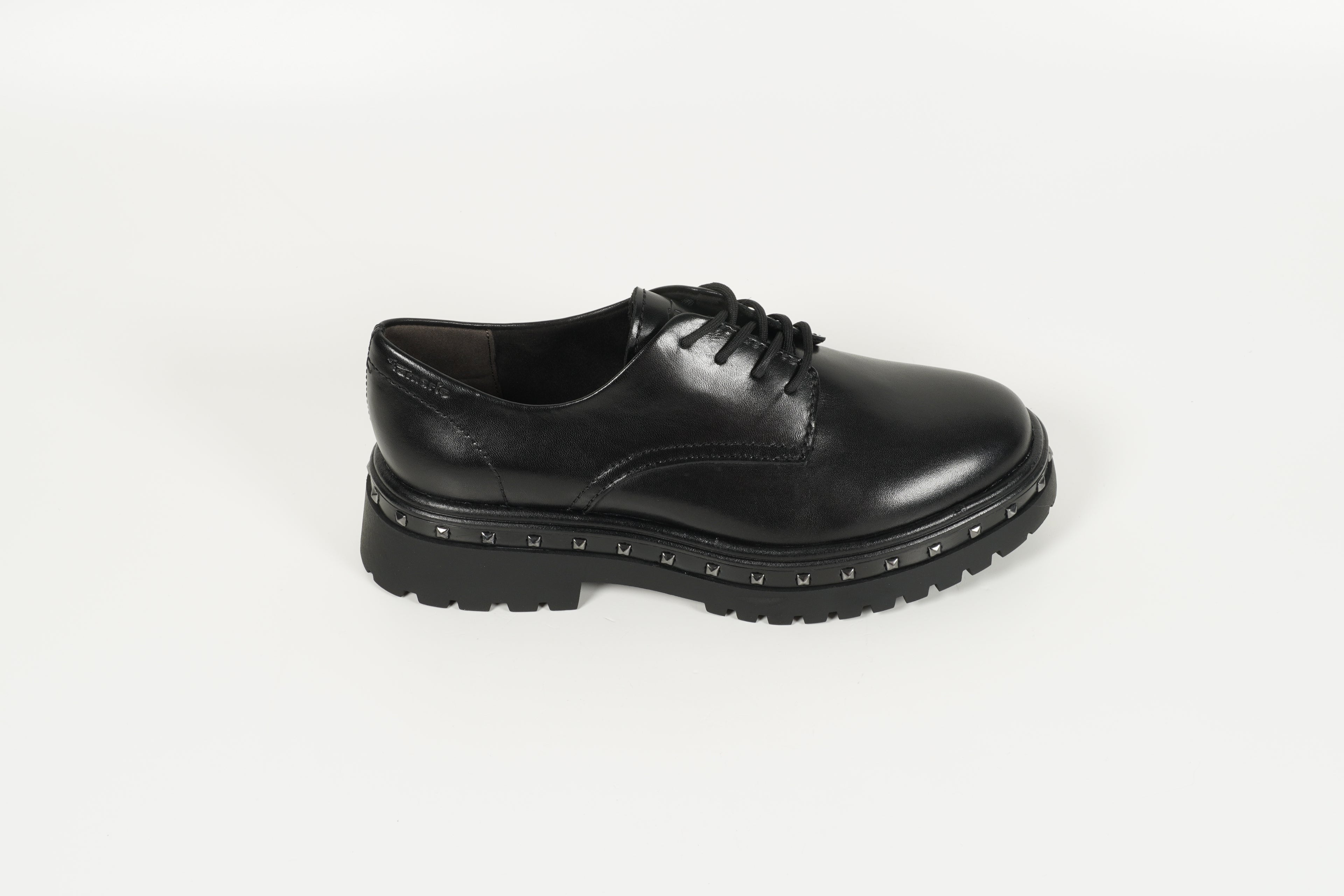 Schnürschuh Schwarz