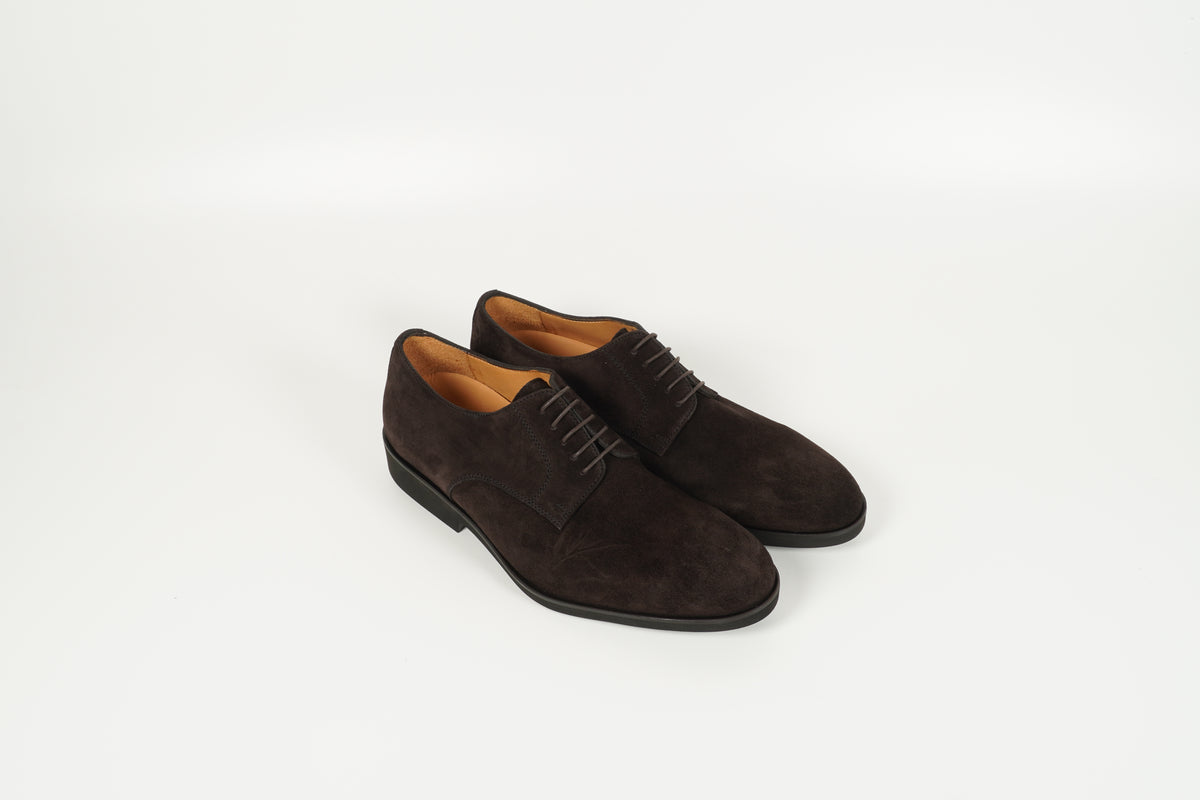 Schnürschuh Braun