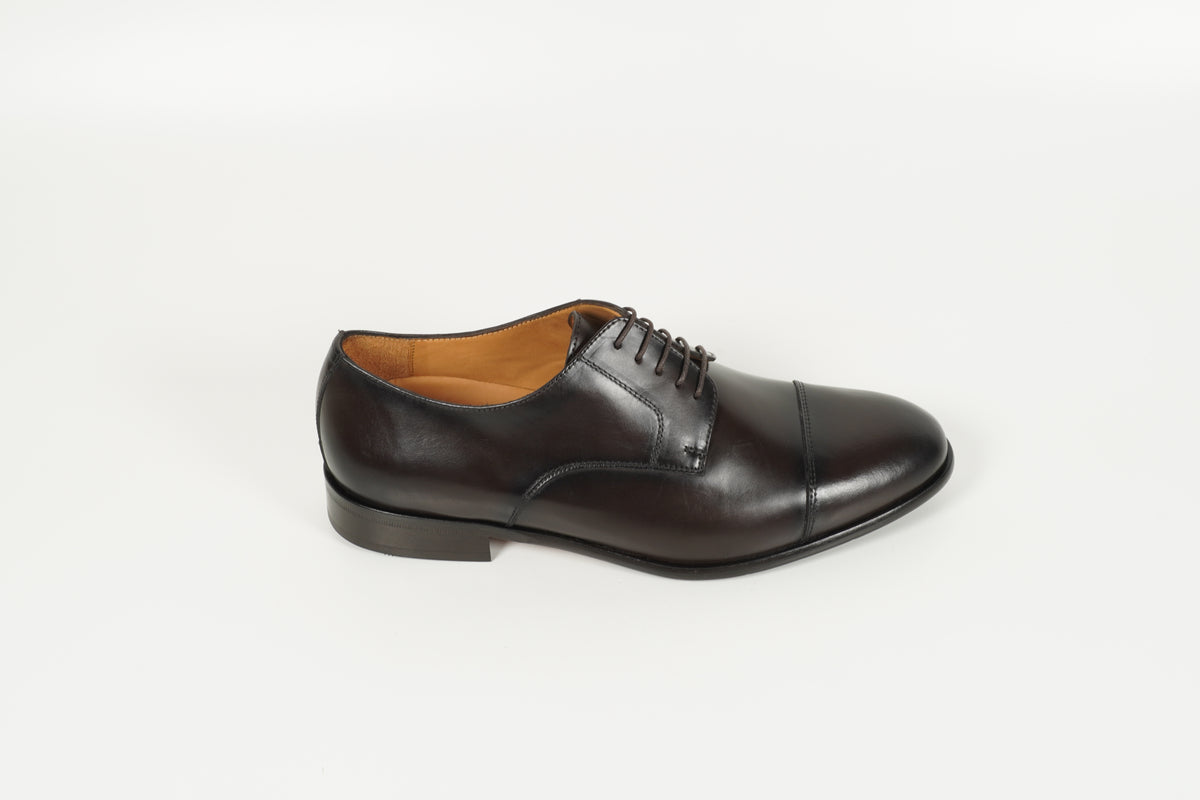 Schnürschuh Braun