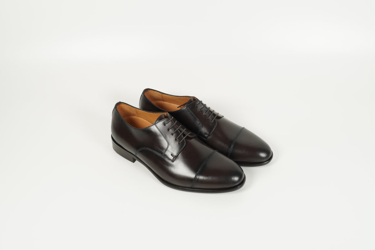 Schnürschuh Braun