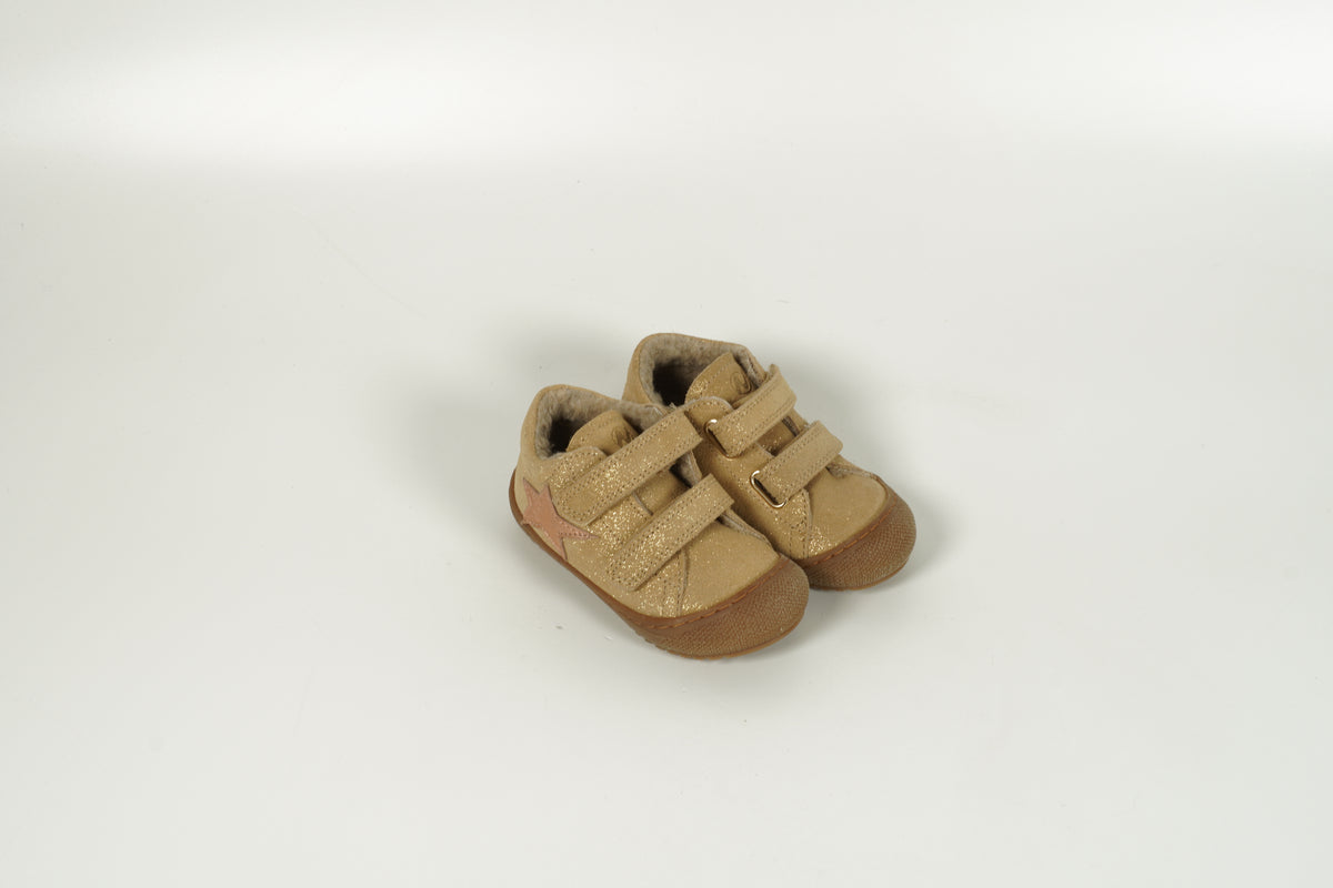 Lernlaufschuhe Gold