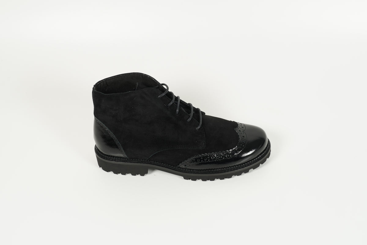 Stiefelette Schwarz