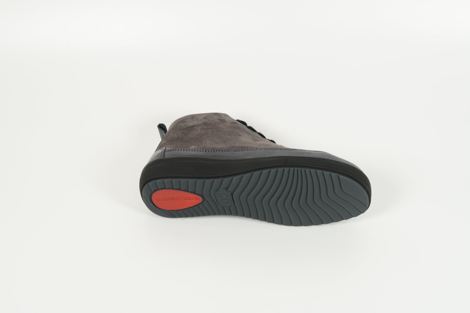 Stiefelette gefüttert Grau