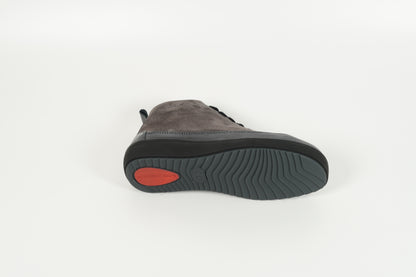 Stiefelette gefüttert Grau