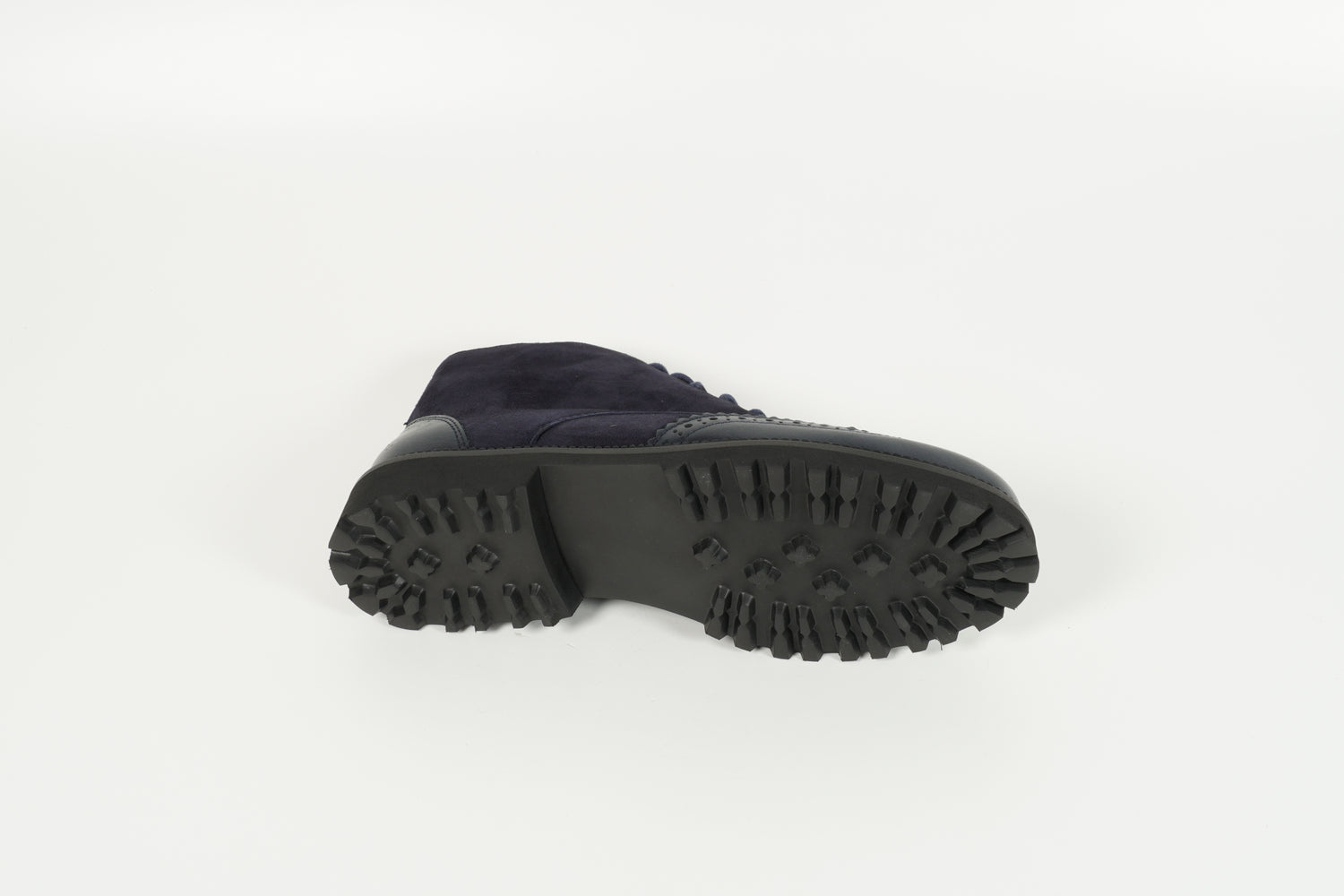 Stiefelette Blau