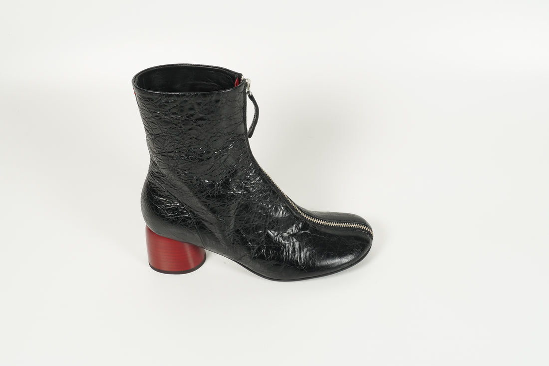 Stiefelette Schwarz