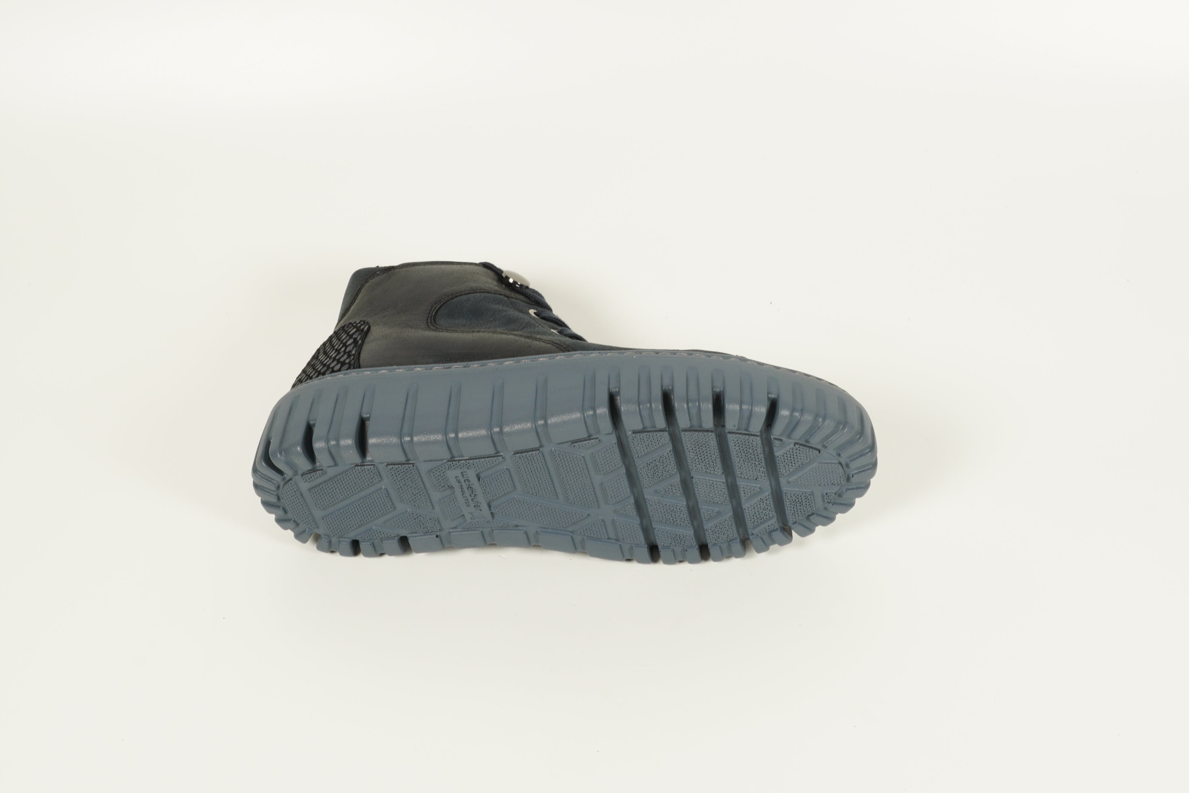 Stiefelette Blau