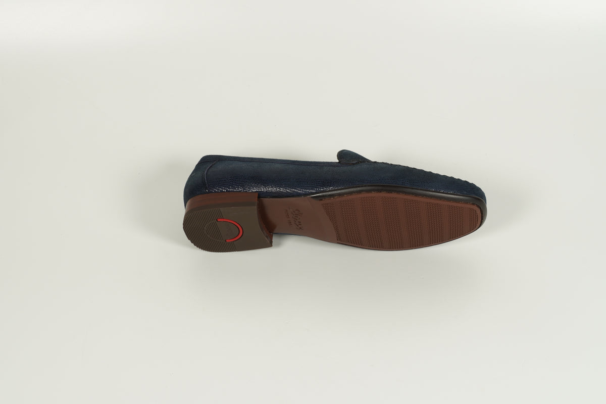 Moccasin Blue