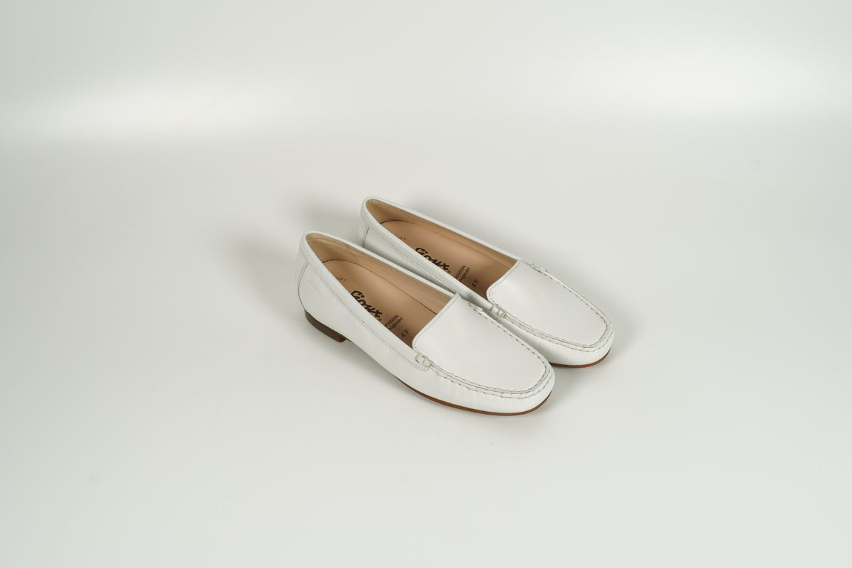 Mocassin blanc