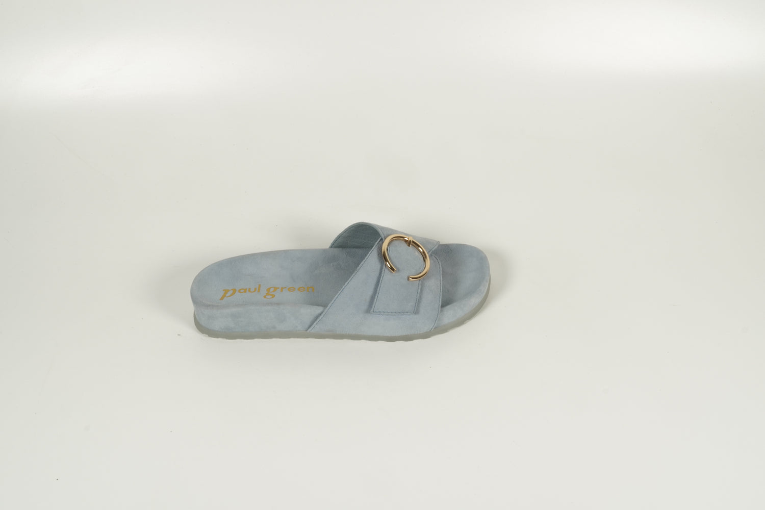Pantolette Blau