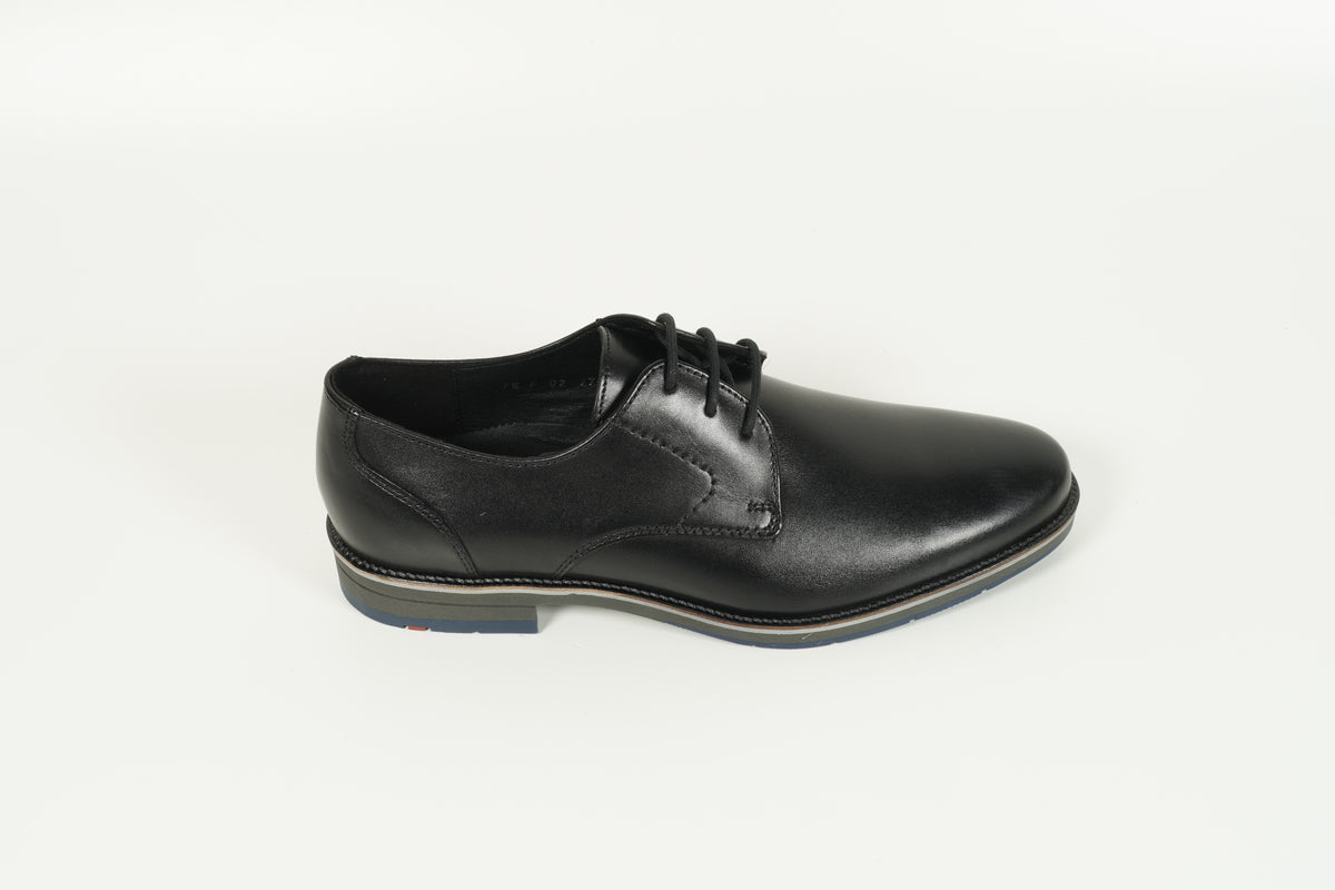 Chaussure à lacets noire