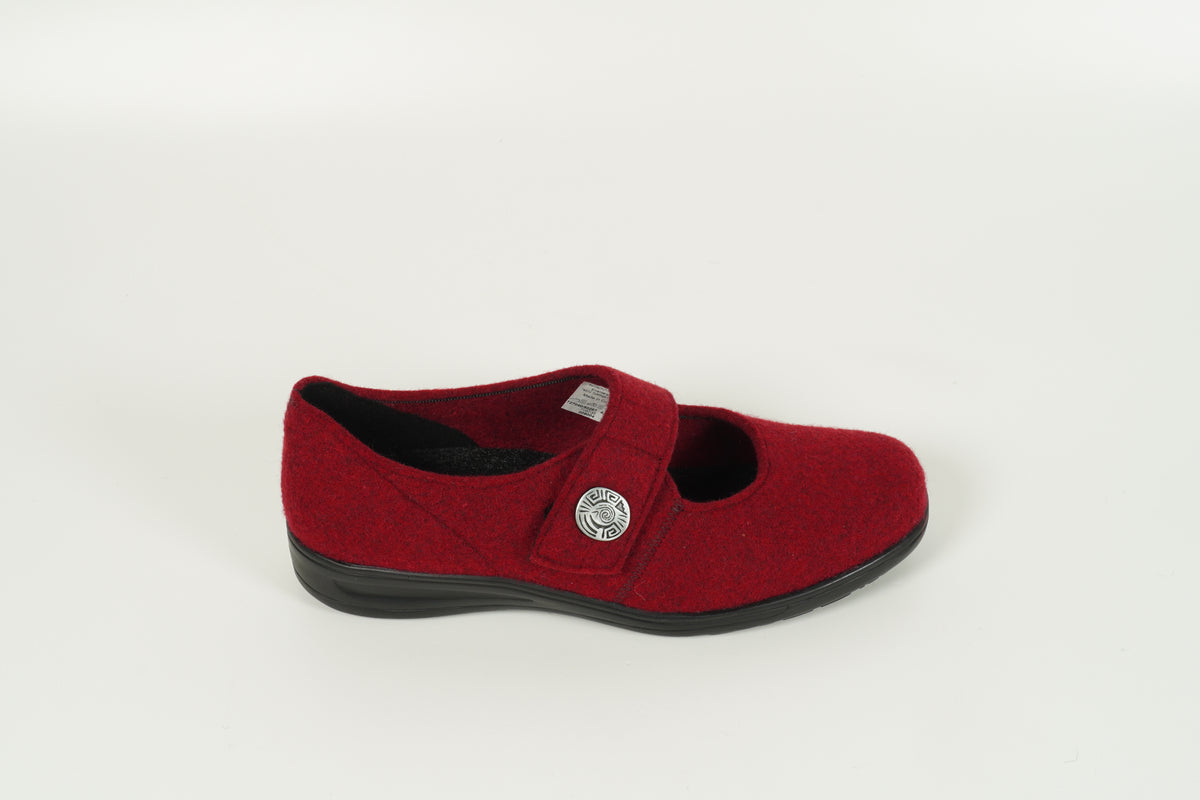 Red slippers