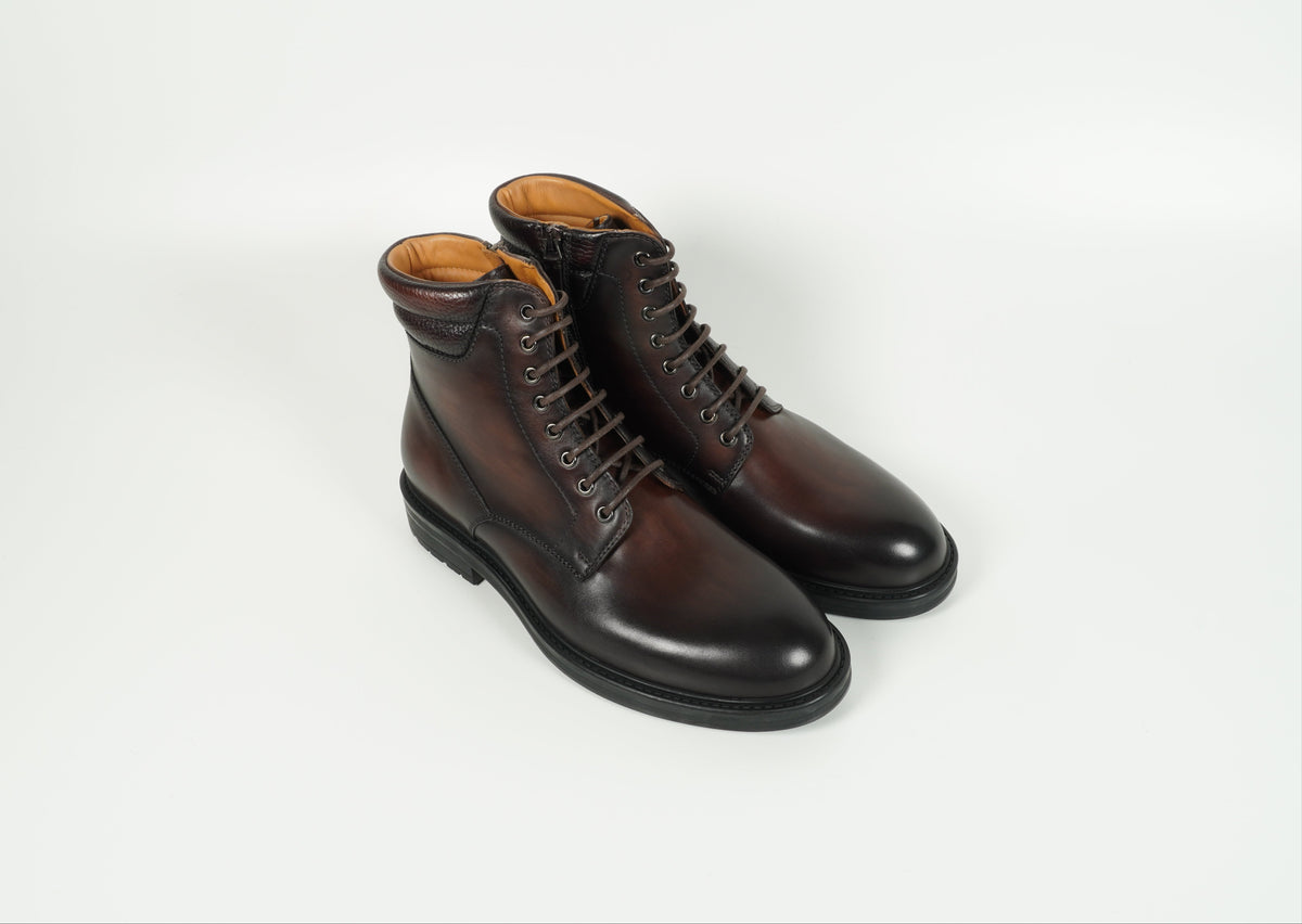 Lace-up Shoe Brown