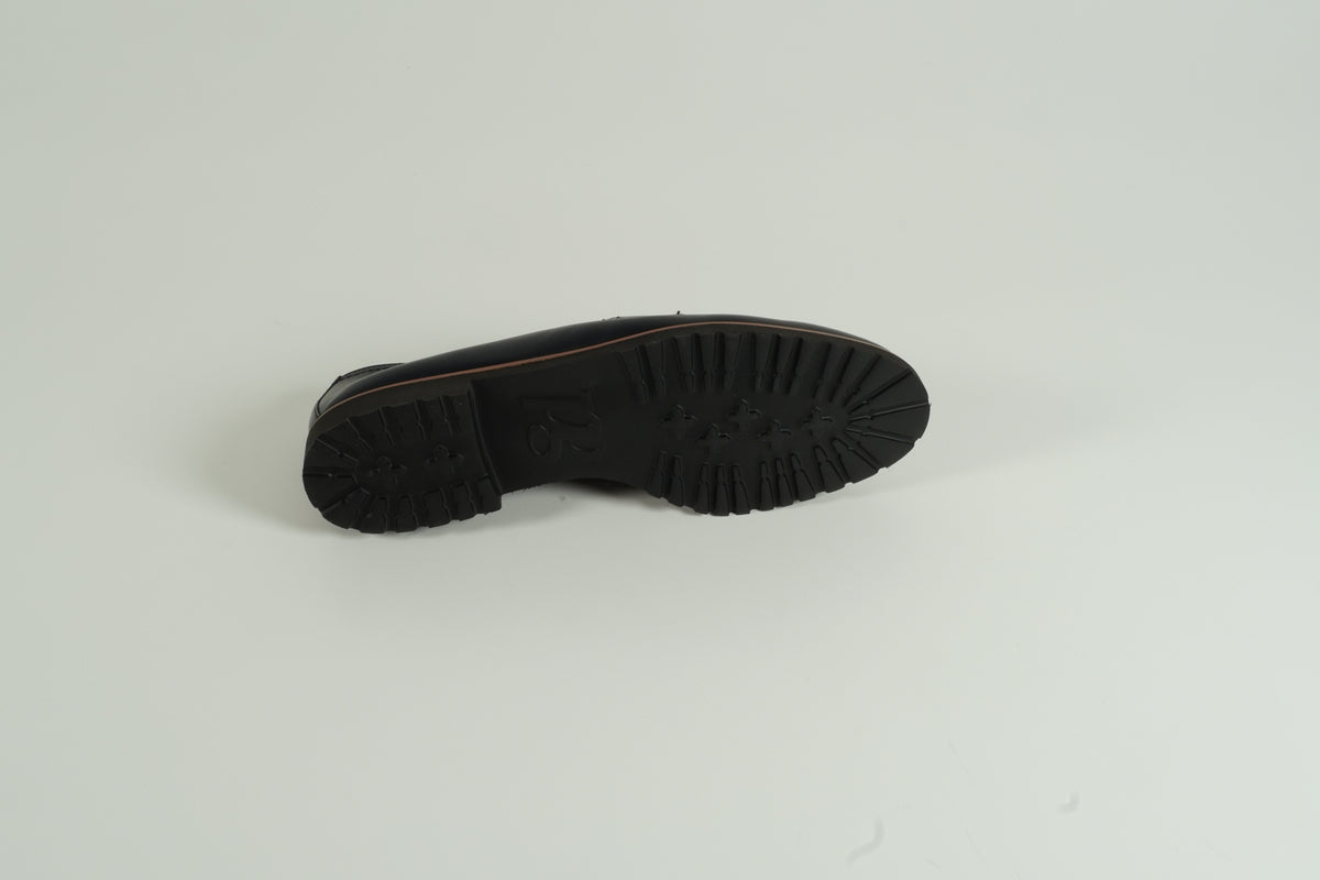 Mocassins bleu