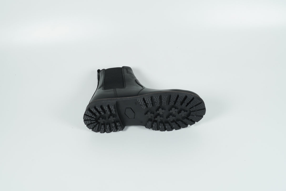 Stiefelette gefüttert Kids Schwarz