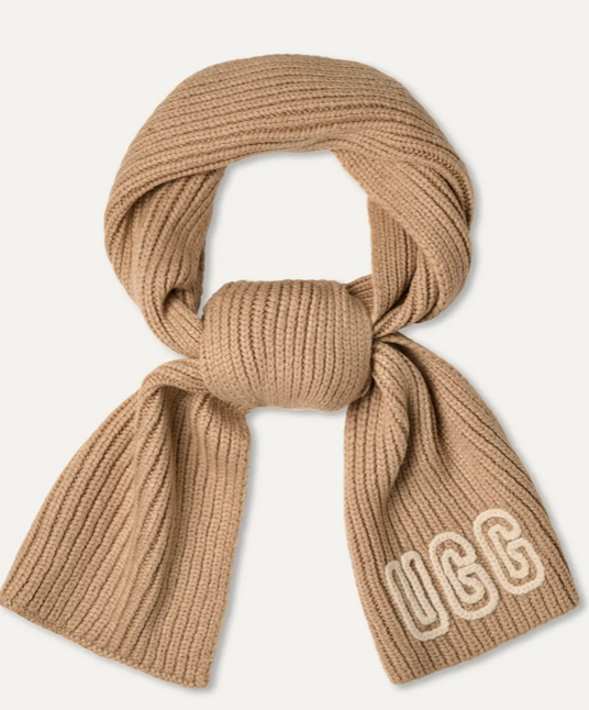 Schal Chunky Rib Scarf White Pepper