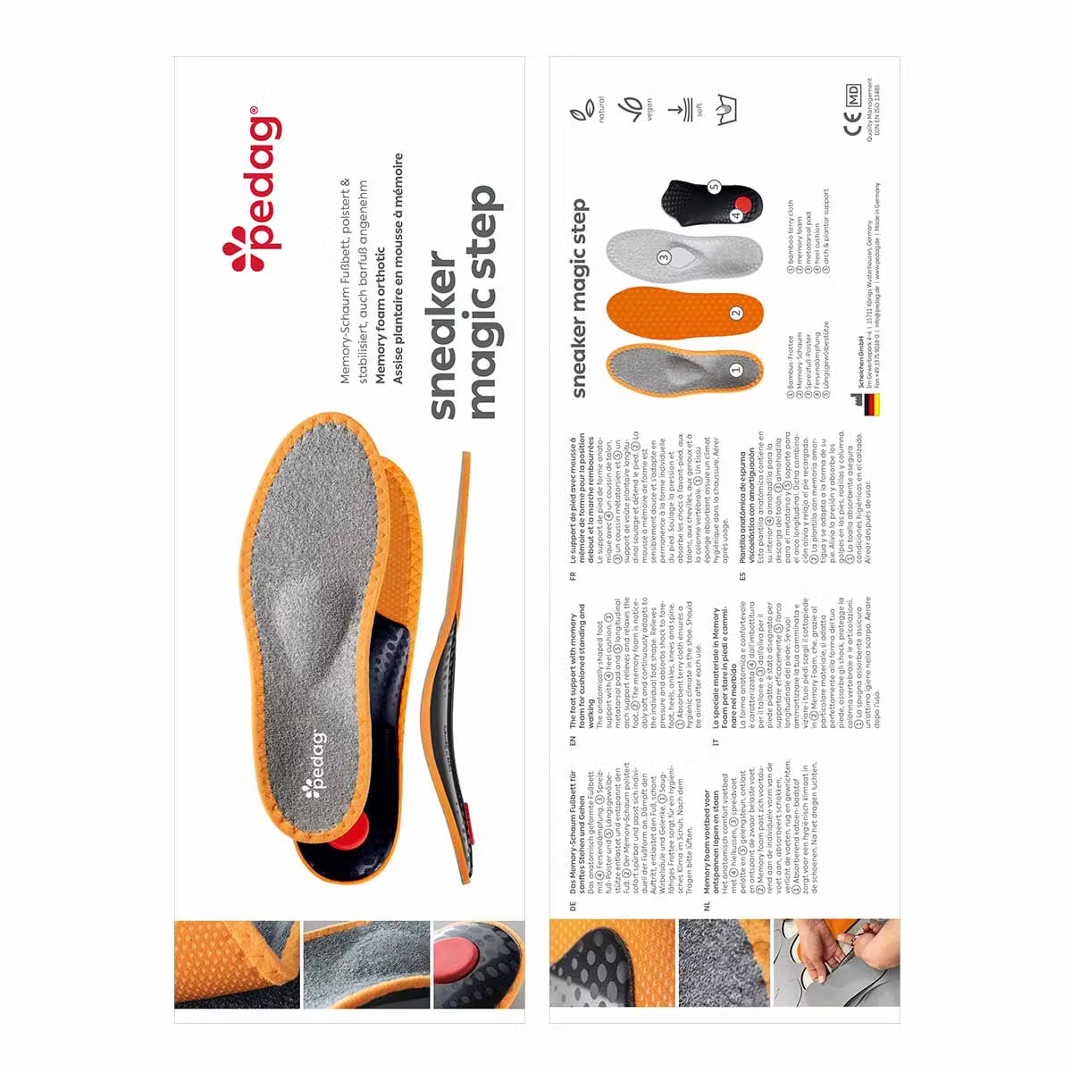 Sneaker Magic Step Sohle